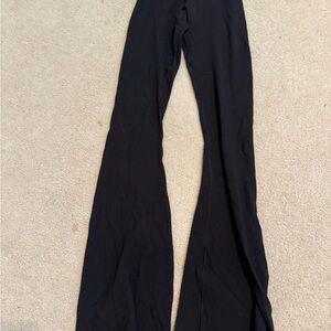 Aerie Black Flared Leggings